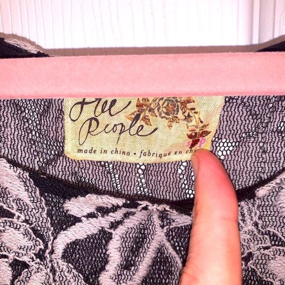 Free People semi sheer lace dress - Picture 12 of 14